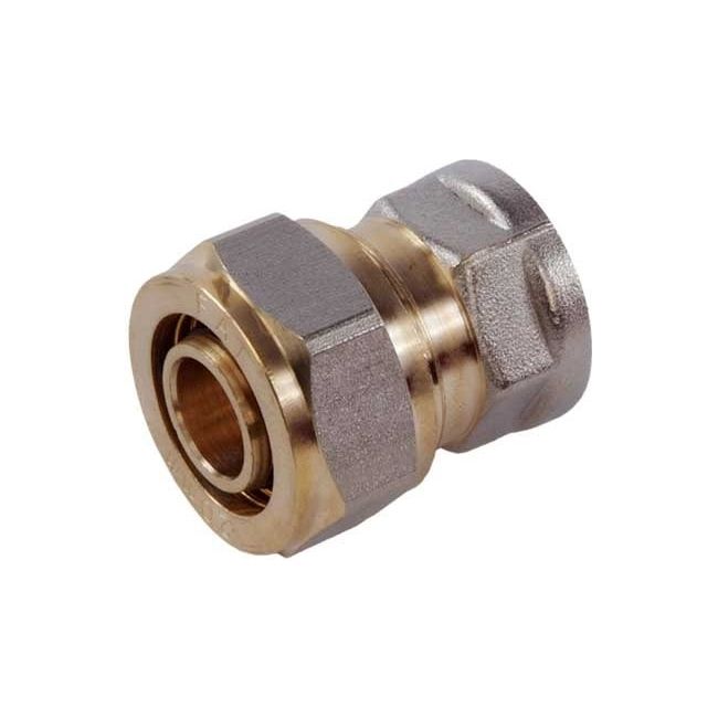 Idmar Group lige kobling med indvendigt gevind 16 x 1/2"