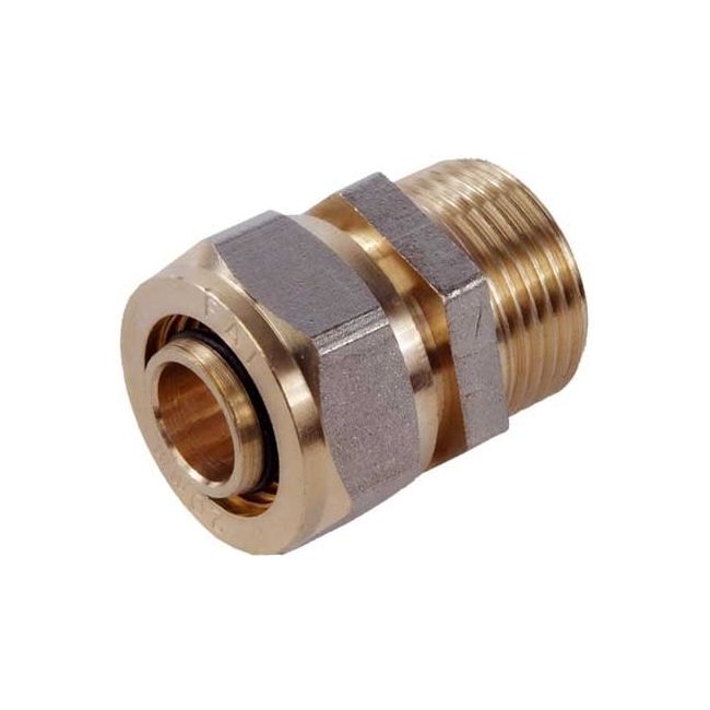 Idmar Group lige kobling med udvendigt gevind 20 x 1/2"