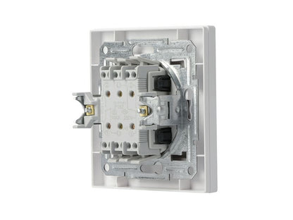 Dobbelt trappeafbryder Schneider Electric Asfora hvid