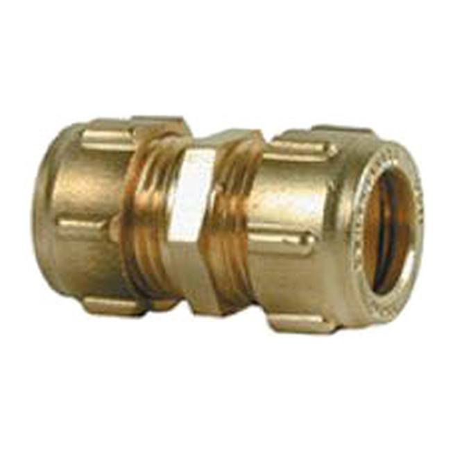 Skruet kobberkobling 15 x 15 mm