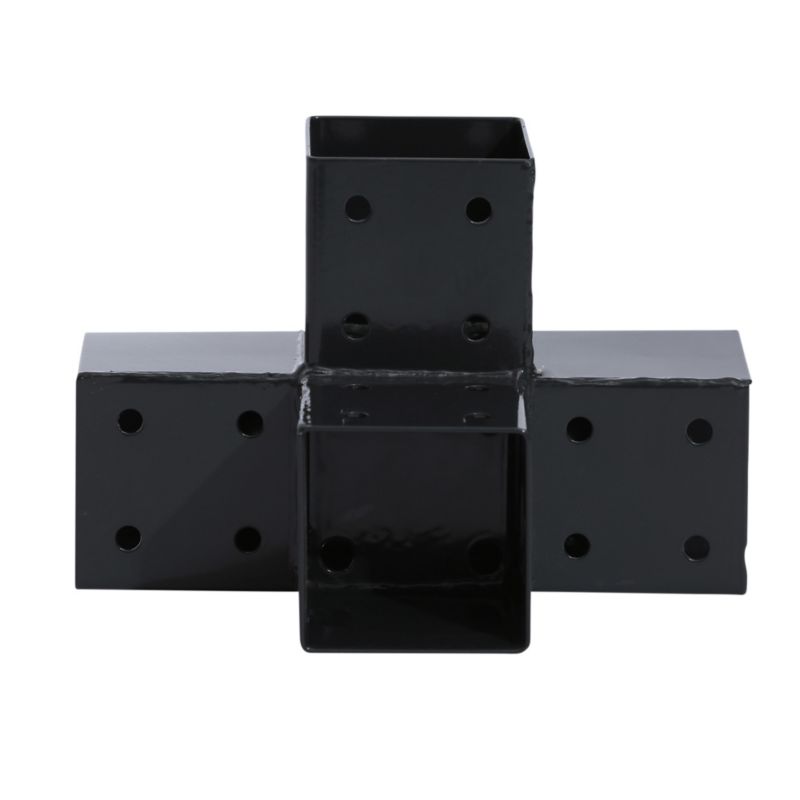 Metallisk midterforbinder til Blooma kanttræ 9 x 9 cm