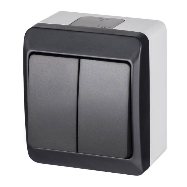 Elektro-Plast Hermes antracit stearinlysafbryder