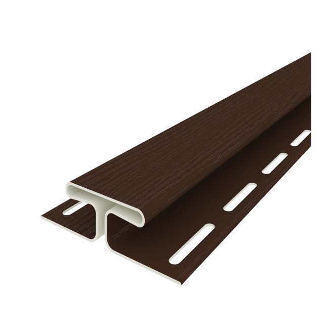 Tagforing-Samling 3,05 m Brun PVC
