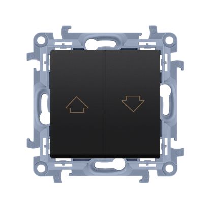 Kontakt-Simon S10 sort jalousiafbryder