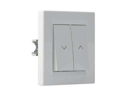 Schneider Electric Asfora hvid indbygget jalousiafbryder