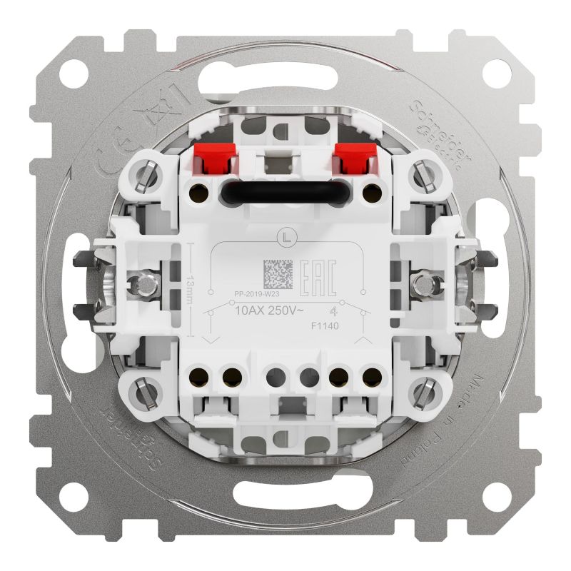 Schneider Electric Sedna Design&Elements hvid jalousiafbryder
