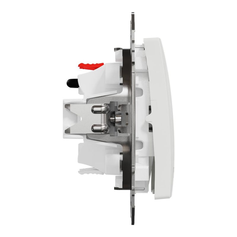 Schneider Electric Sedna Design&Elements hvid jalousiafbryder