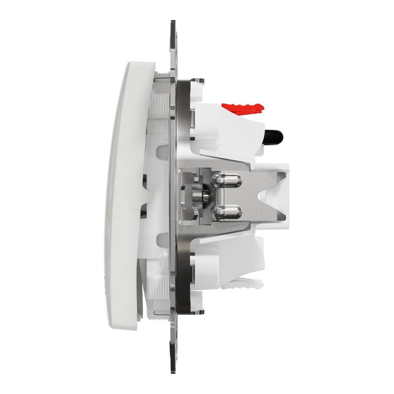 Schneider Electric Sedna Design&Elements hvid jalousiafbryder