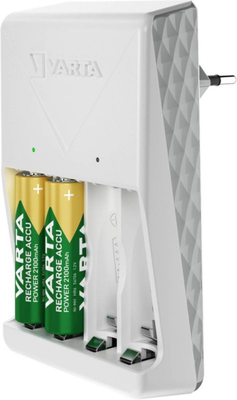 Varta Plug Charger oplader til 4 x A-batterier