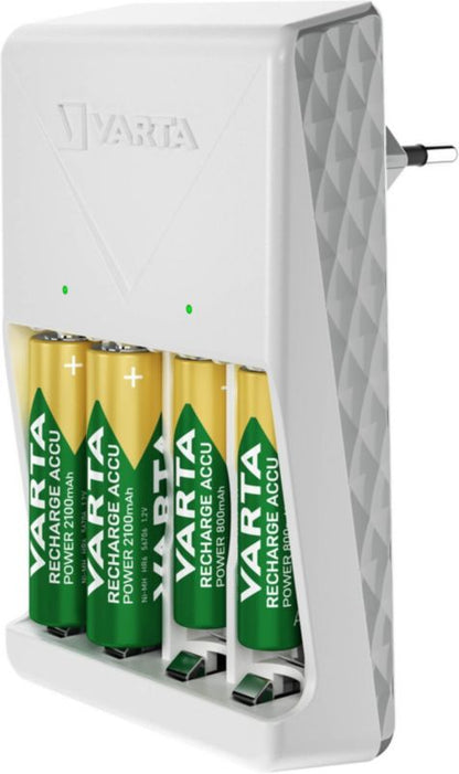Varta Plug Charger oplader til 4 x A-batterier