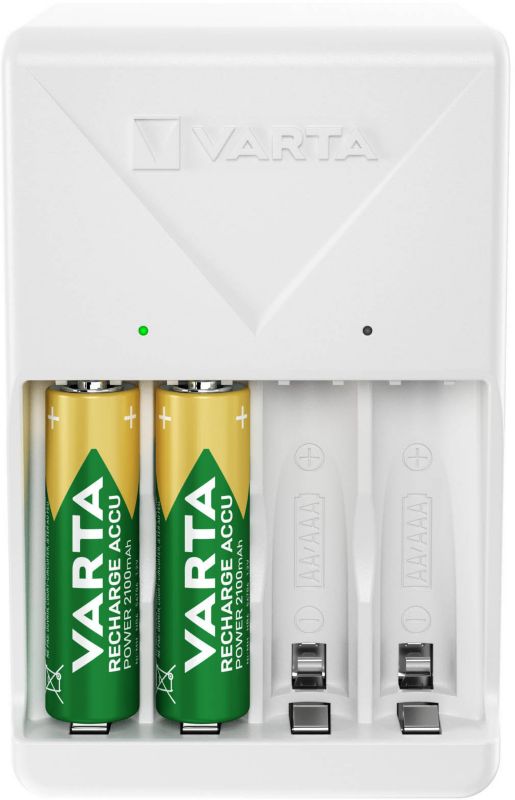 Varta Plug Charger oplader til 4 x A-batterier