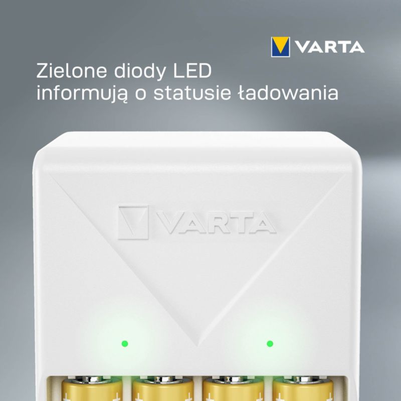 Varta Plug Charger oplader til 4 x A-batterier