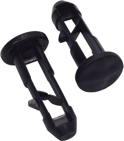 Lågstifter til Affaldsbeholder 70x32 mm Sort 2 Stk