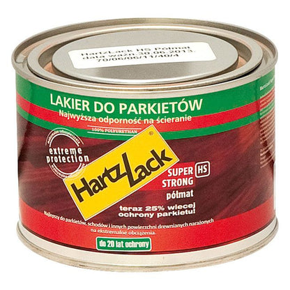 HartzLack Super Strong halvmat lak til parketgulve 0,35 l