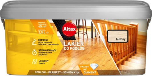 Altax gulvlak hård som diamant blegnet 2,5 l