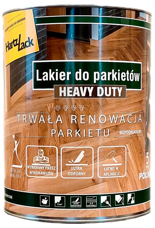 HartzLack Heavy Duty mat lak 5 l