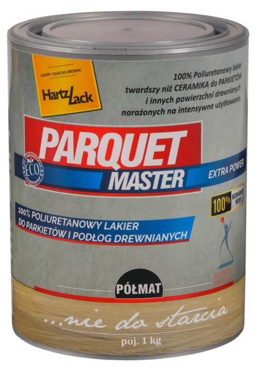 HartzLack Parquet Master lak med højglans 1 l