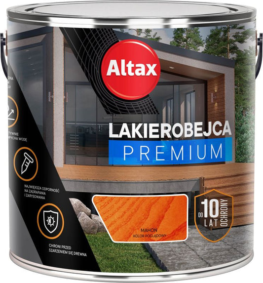 Lakbejdse Altax 10 år mahogni 2,5 l