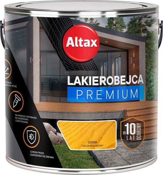 Altax lakbejdse 10 år fyrretræ 2,5 l