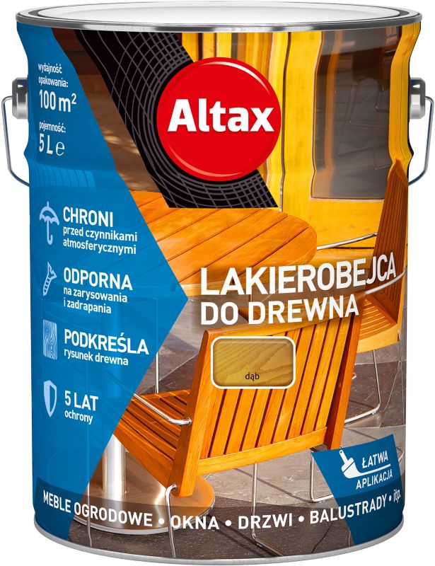 Lakbejdse til træ Altax egetræ 5 l