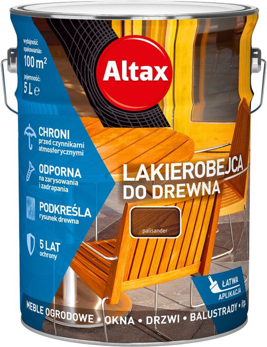 Altax lakbejdse til træ palisander 5 l