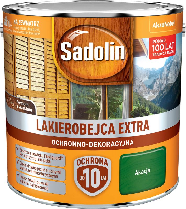 Sadolin Extra lakbejdse akacie 2,5 l