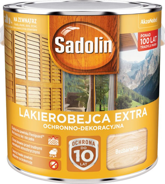 Sadolin Extra lakbejdse klar 2,5 l
