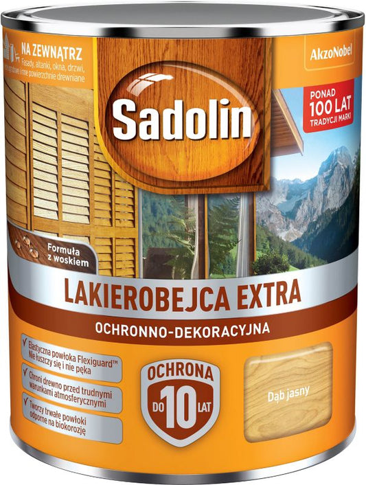 Sadolin Extra lakbejdse lys eg 0,75 l