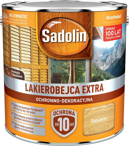 Sadolin Extra lakbejdse lys eg 2,5 l
