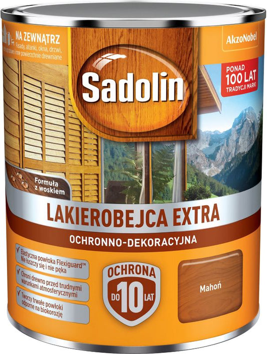Sadolin Extra lakbejdse mahogni 0,75 l