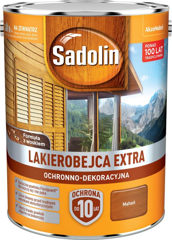 Sadolin Extra lakbejdse mahogni 5 l