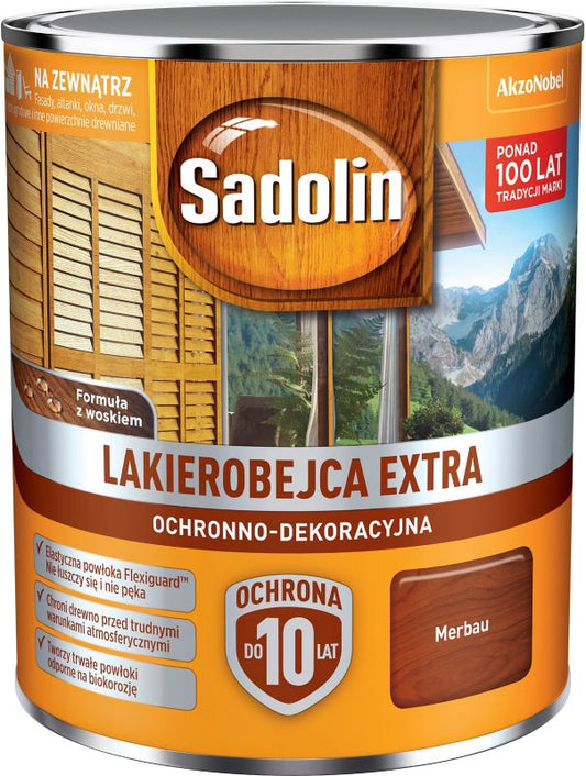 Sadolin Extra lakbejdse merbau 0,75 l