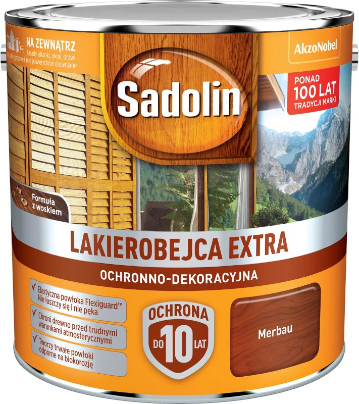 Sadolin Extra lakbejdse merbau 2,5 l