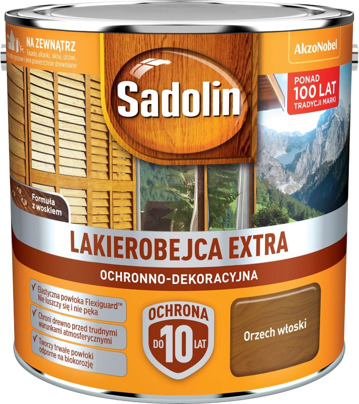 Sadolin Extra lakbejdse valnød 2,5 l