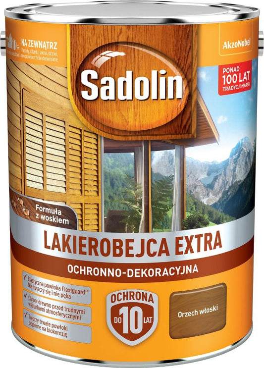Sadolin Extra lakbejdse valnød 5 l