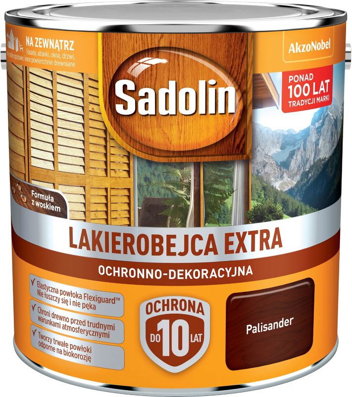 Sadolin Extra lakbejdse palisander 2,5 l