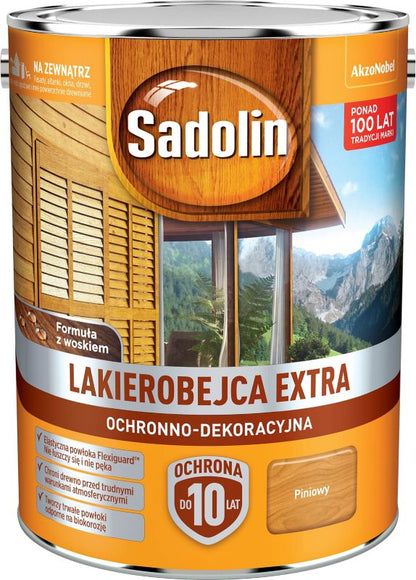Sadolin Extra lakbejdse i pinie 5 l