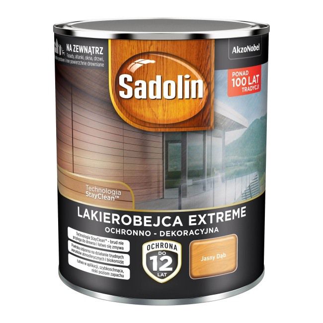 Sadolin Extreme lakbejdse i lys eg 0,7 l