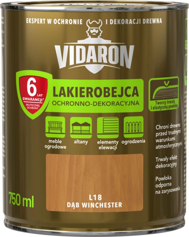 Vidaron lakbejdse i farven Winchester eg 0,75 l