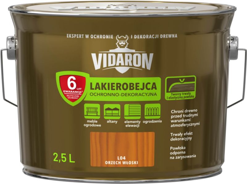 Vidaron lakbejdse valnød 2,5 l