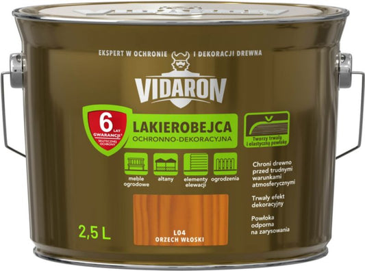 Vidaron lakbejdse valnød 2,5 l