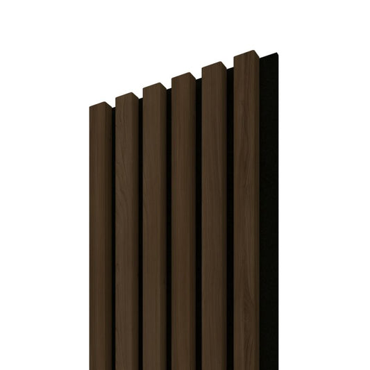 Akustisk væglamel Stegu Acoustic Line 265 x 24,5 cm esotica / sort - 1 stk.