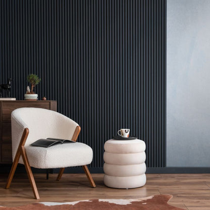 Stegu Acoustic Line væglamel 265 x 24,5 cm navy blå / sort - 1 stk.
