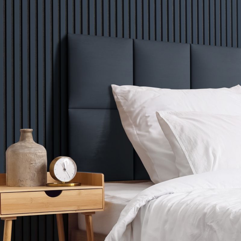 Stegu Acoustic Line væglamel 265 x 24,5 cm navy blå / sort - 1 stk.
