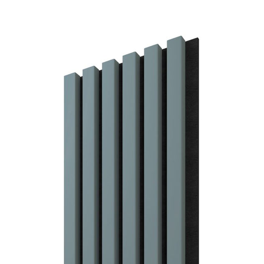 Akustisk væglamel Stegu Acoustic Line 265 x 24,5 cm blå/sort - 1 stk.