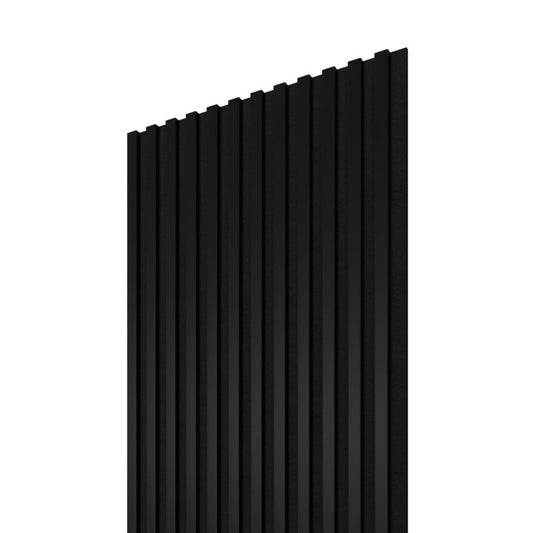 Stegu Linea ACOUSTIC PROline akustiske væglamel 120 x 60,5 cm mat-sort / mat-sort - 1 stk