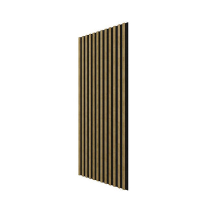 Stegu Linea ACOUSTIC PROline akustiske væglamel 120 x 60,5 cm eg/mat-sort - 1 stk.