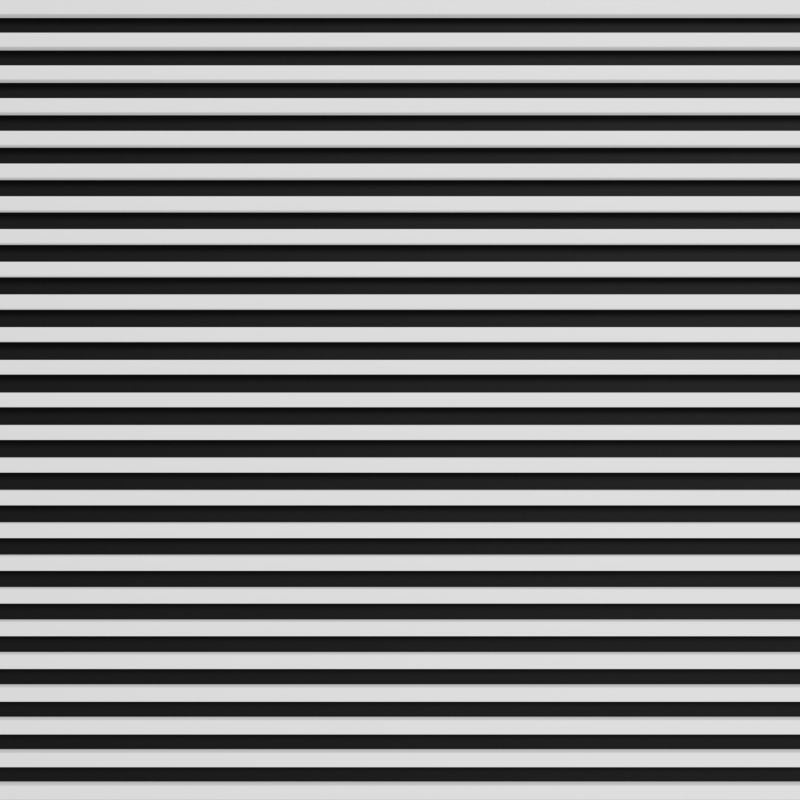Stegu Linea Slim væglamel 265 x 15 cm panel hvid/sort 3 elementer - 1 stk.
