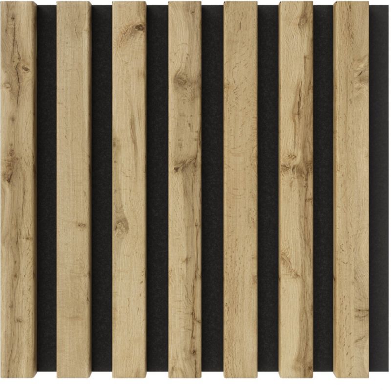 Lamel mini Vertical Line 300 x 300 mm mat-sort / wotan-eg