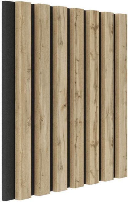 Lamel mini Vertical Line 300 x 300 mm mat-sort / wotan-eg